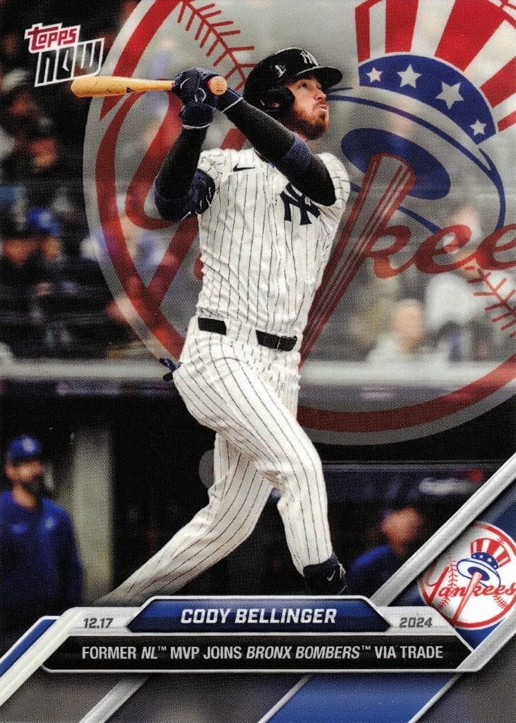 2024 Topps Now #OS-11 Cody Bellinger Baseball Card - 1st Official Yankees Card