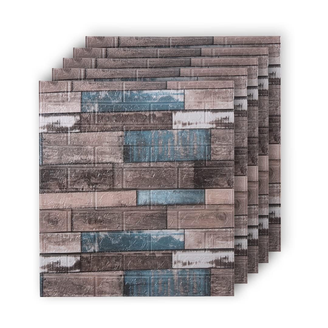 Kuber Industries Foam Brick Pattern 3D Wallpaper for Walls|Soft PE Foam|Easy to Peel, Stick & Remove DIY Wallpaper|Suitable on All Walls|Pack of 5 Sheets,70 cm X 70 cm (B0CWGB89D8) Amazon Price History, Amazon Price Tracker