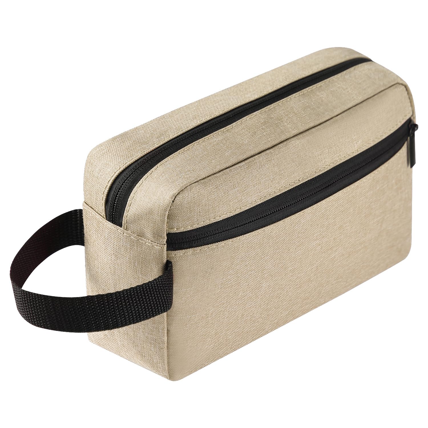 Travel Toiletry bag Toiletry bag for women men Hanging toiletry bag Cosmetic bag Travel accessories for Women Men (Khaki)