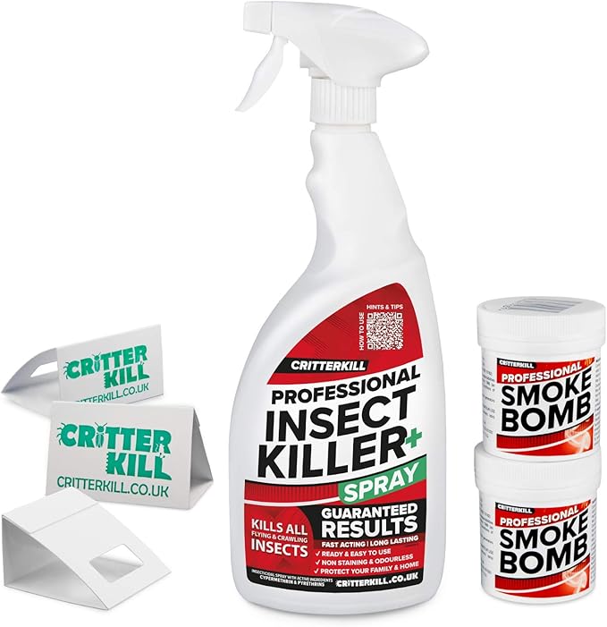 CritterKill DIY Pest Control Kit Professional Insect Killer Spray