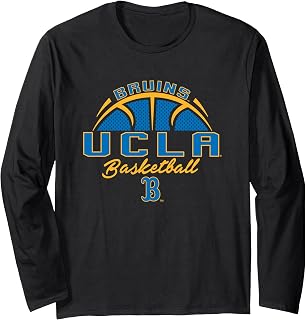 UCLA Bruins Basketball Swish Officially Licensed Long Sleeve T-Shirt