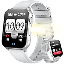 Blackview Smartwatch Uomo Donna, Effettua e Rispondi alle Chiamate,1,91” Orologio Intelligente 100+ Modalità Sportive, Sonno, Cardiofrequenzimetro, SpO2, Torcia per Android IOS