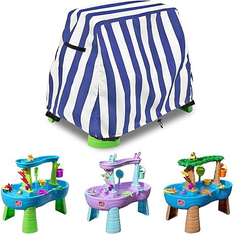 Water Table Cover, Outdoor Waterproof Kids Water Table Cover for Step 2 Water Table