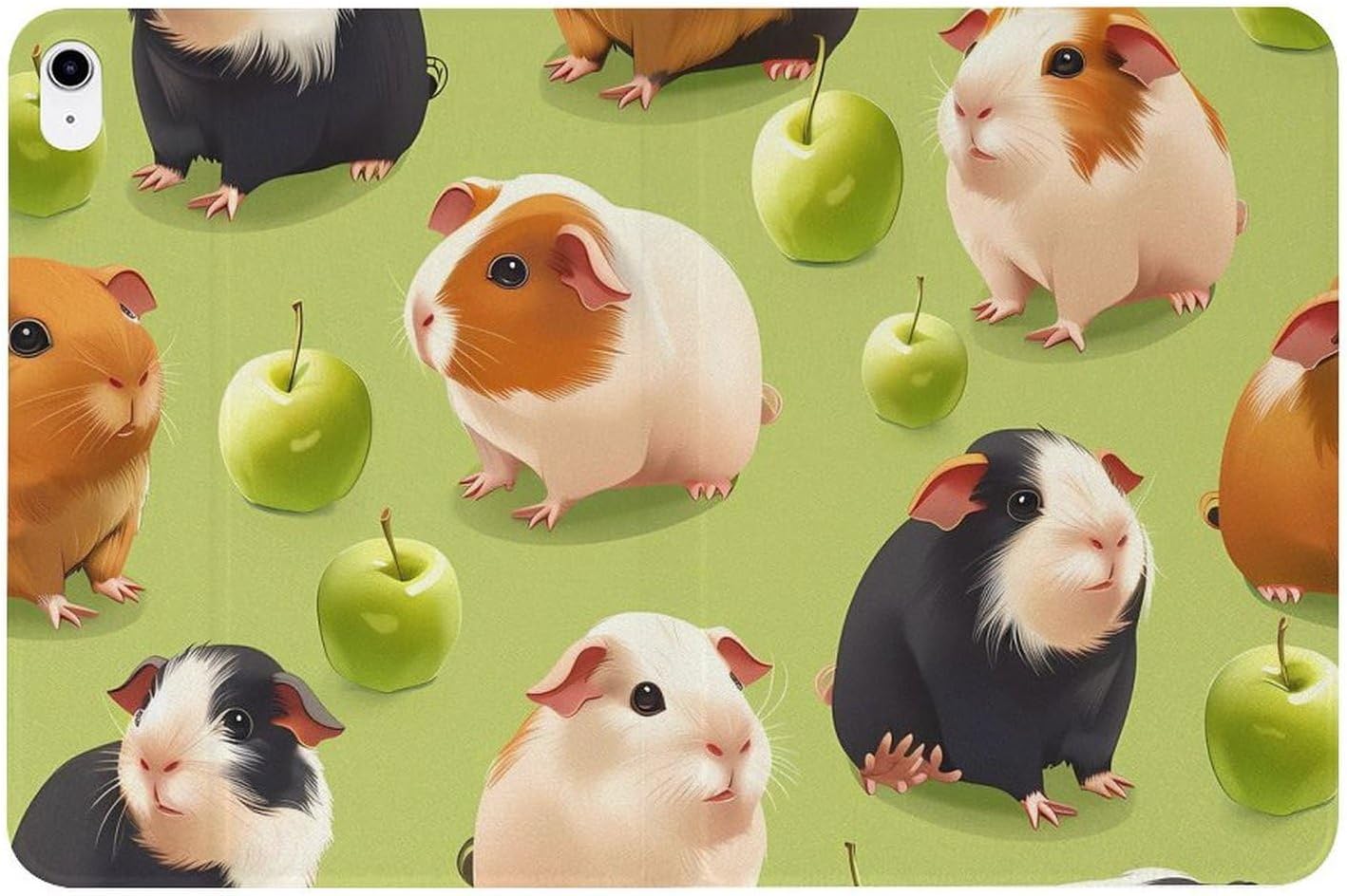 Guinea Pigs (1) Printed Case Trifold Stand Protective Cover Compatible with iPad 10代 (10.9in)
