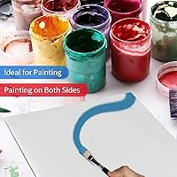 Vista 4 de 50 tableros de espuma blanca de 11 x 14 pulgadas con núcleo de espuma para hornear, tableros de 1/8 de grosor, hojas de póster, hojas de póster