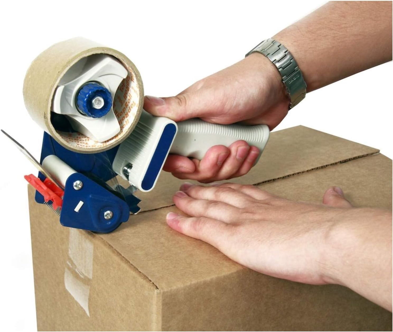 - MHK Ikon 75mm/3 Inch Metal Tape Dispenser for Cartoon Packing with Transparent Tape 3 inch