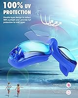 Vista 1 de Aegend - Gafas de natación de 2 unidades, gafas de natación para niños, niños y niñas de 3 a 14 años