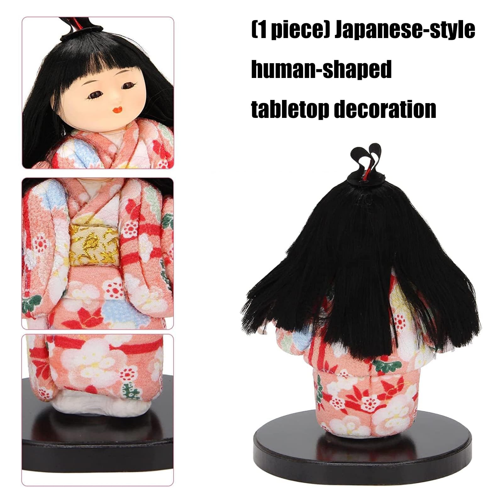 Geisha - Esculturas de muñeca kimono, estatua de muñeca, esculturas decorativas para decoración de oficina y hogar, estatua asiática