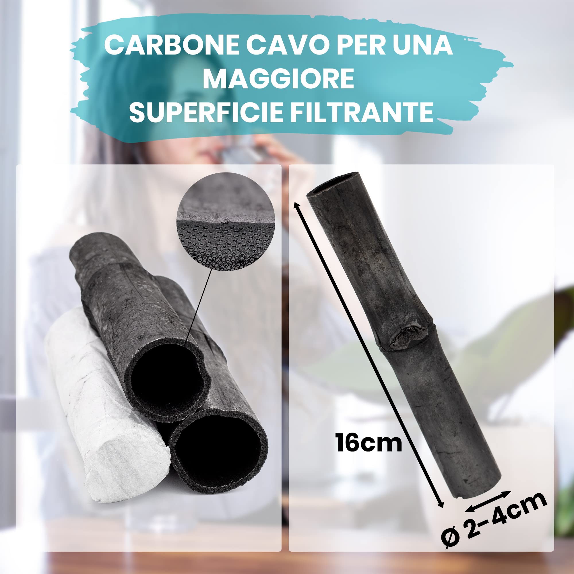 Perle Ceramica Em Per Acqua Love Nature Perle Di Ceramica EM® – 35 Pezzi, Filtro Per Acqua, Anti-Calcare E Cloro, Per Caraffe, Elettrodomestici Perle Ceramica Per Caraffa Bollitore