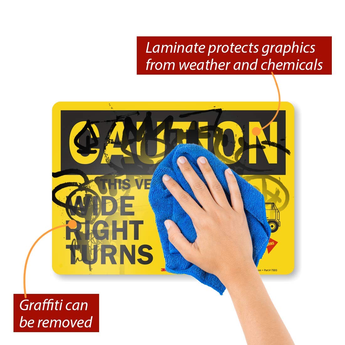 Autocollant : Diamètre 300 Mm, 1 Pièce - Hauteur De Passage Maximale