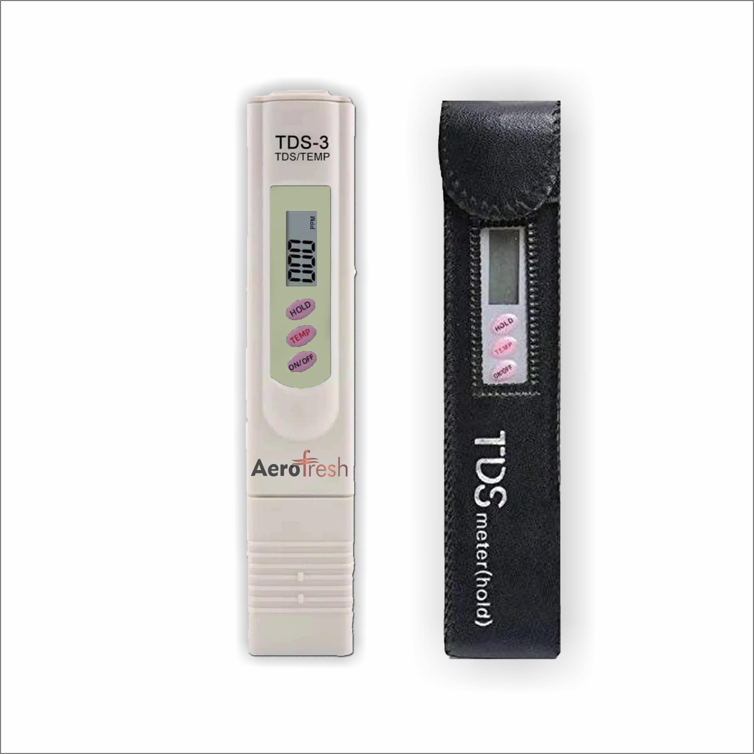 AeroFresh Digital Imported TDS Meter with Temperature and Water Quality Assessment, Testing Meter (with Leatherite case) Pocket Size AF-TDS210-picture-15