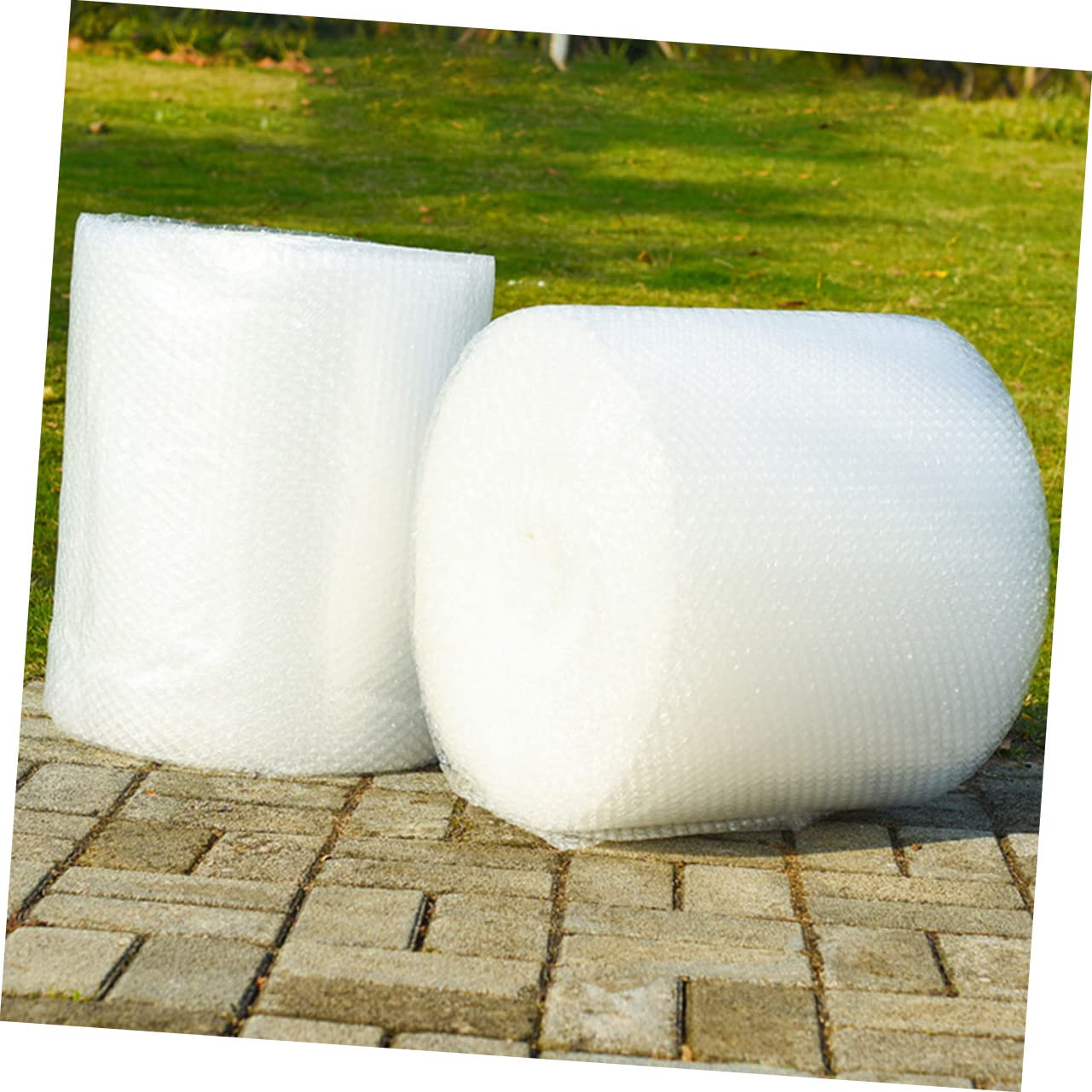 Película de Burbujas para Mudanzas y Embalaje Material Grueso y Ecológico, Rollo de 1 Unidad Adecuado para Transporte y Protección de Objetos Frágiles