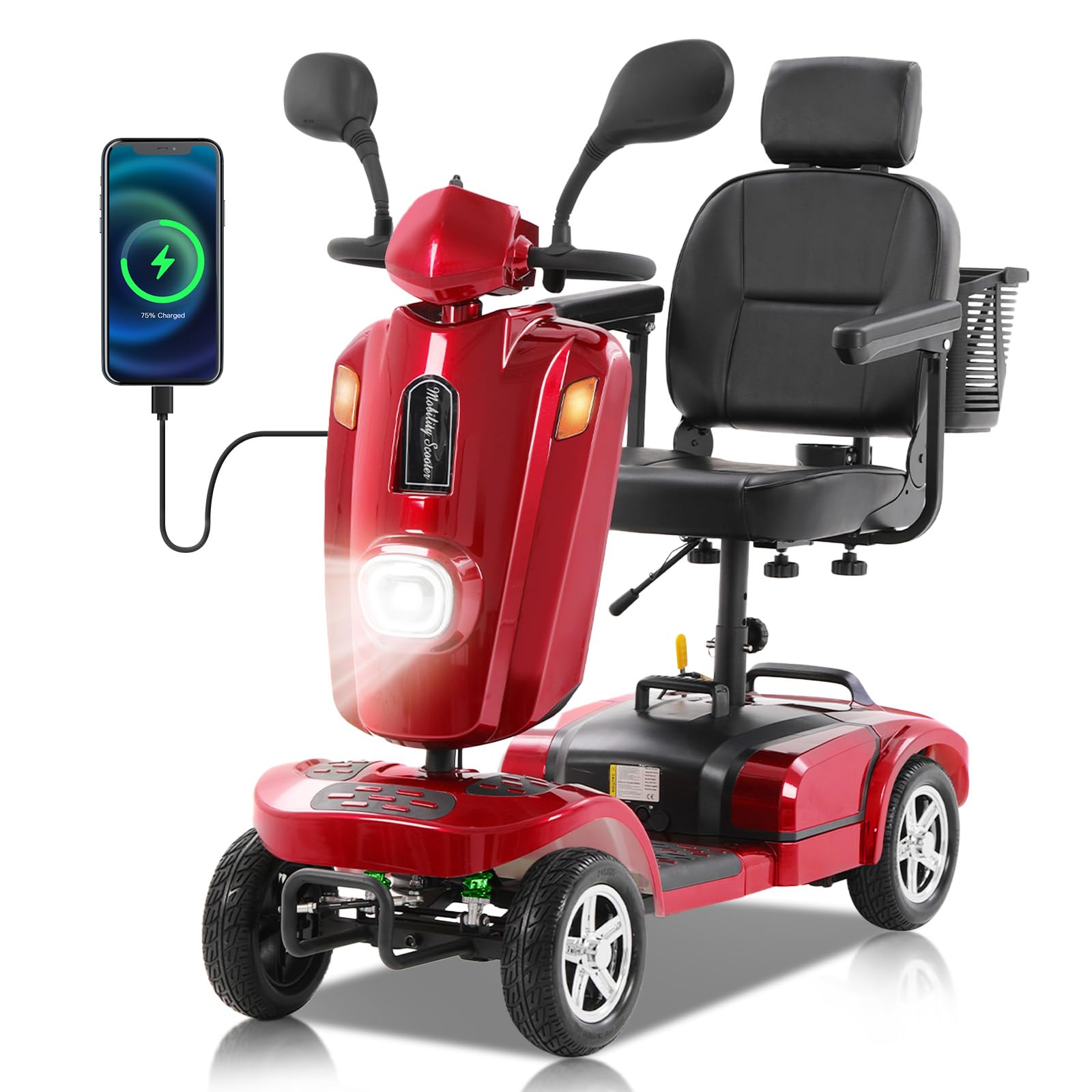 Heavy Duty Mobility Scooter for Adults and Seniors
