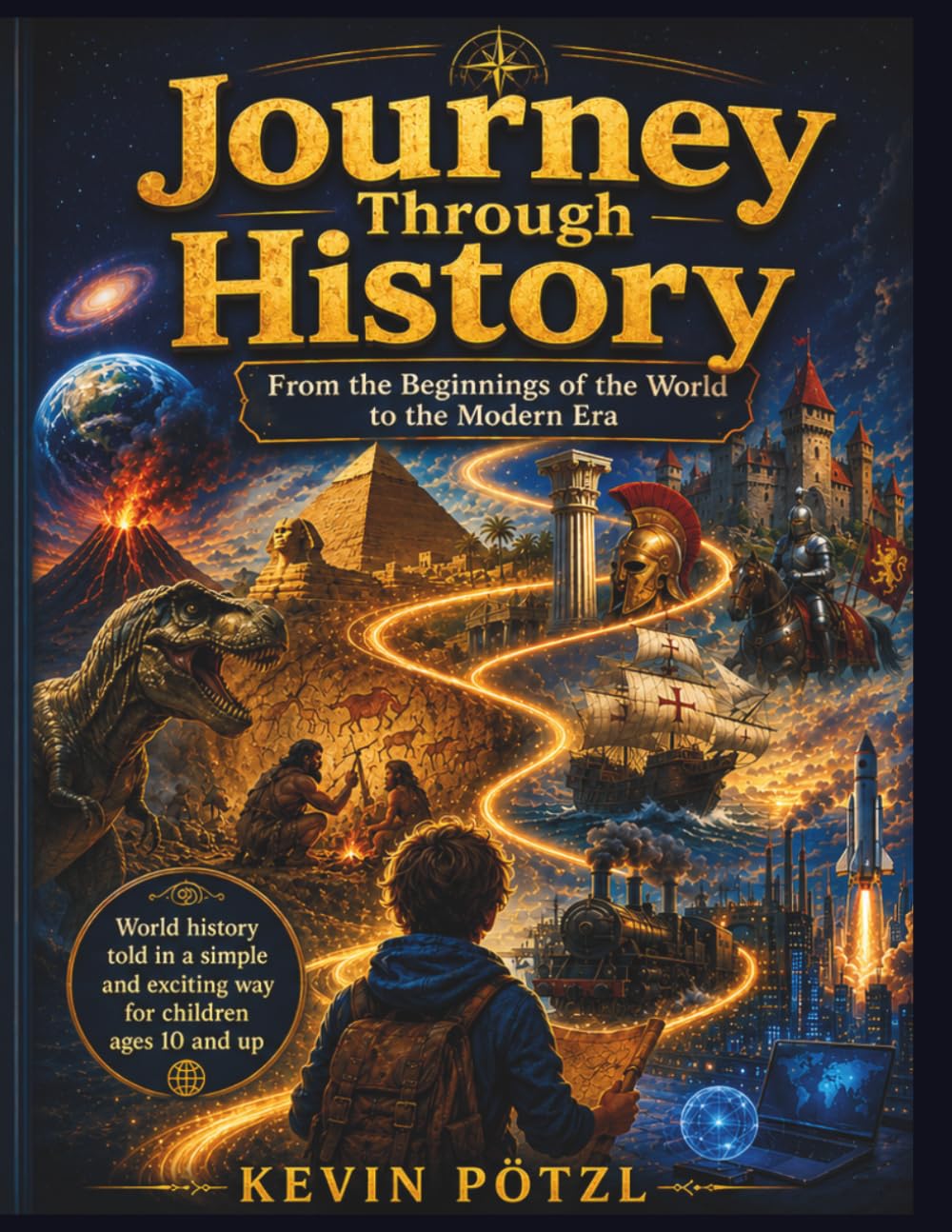 Journey Through History – From the Beginnings of the World to the Modern Era: World history told in a simple and exciting way for children ages 10 and up
