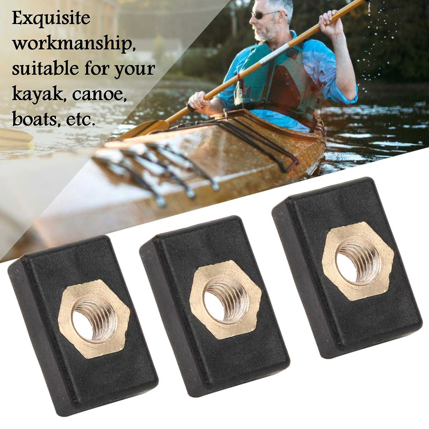 Kit d'écrous carrés 6 pièces Adaptateur de rail de support Canoë Bateaux | Leroy Merlin Kit d'écrous carrés 6 pièces Adaptateur de rail de support Canoë Bateaux | Leroy Merlin