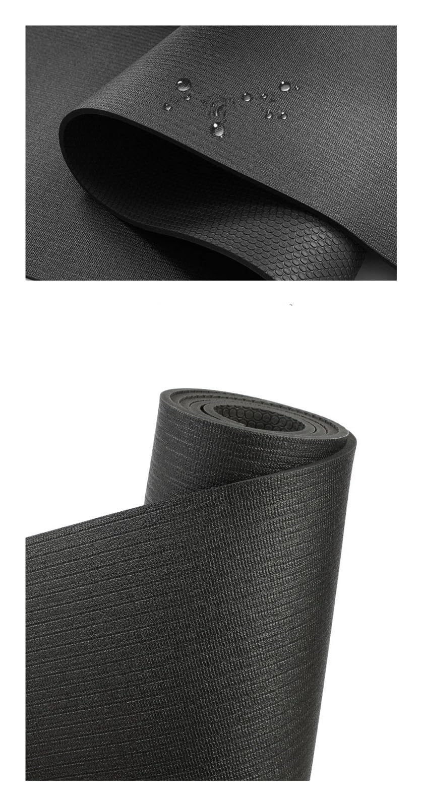 Tappetino Palestra Tappetino da yoga oversize allungato antiscivolo ad alta densità silenzioso assorbimento degli urti tappetino da ballo fitness ispessito