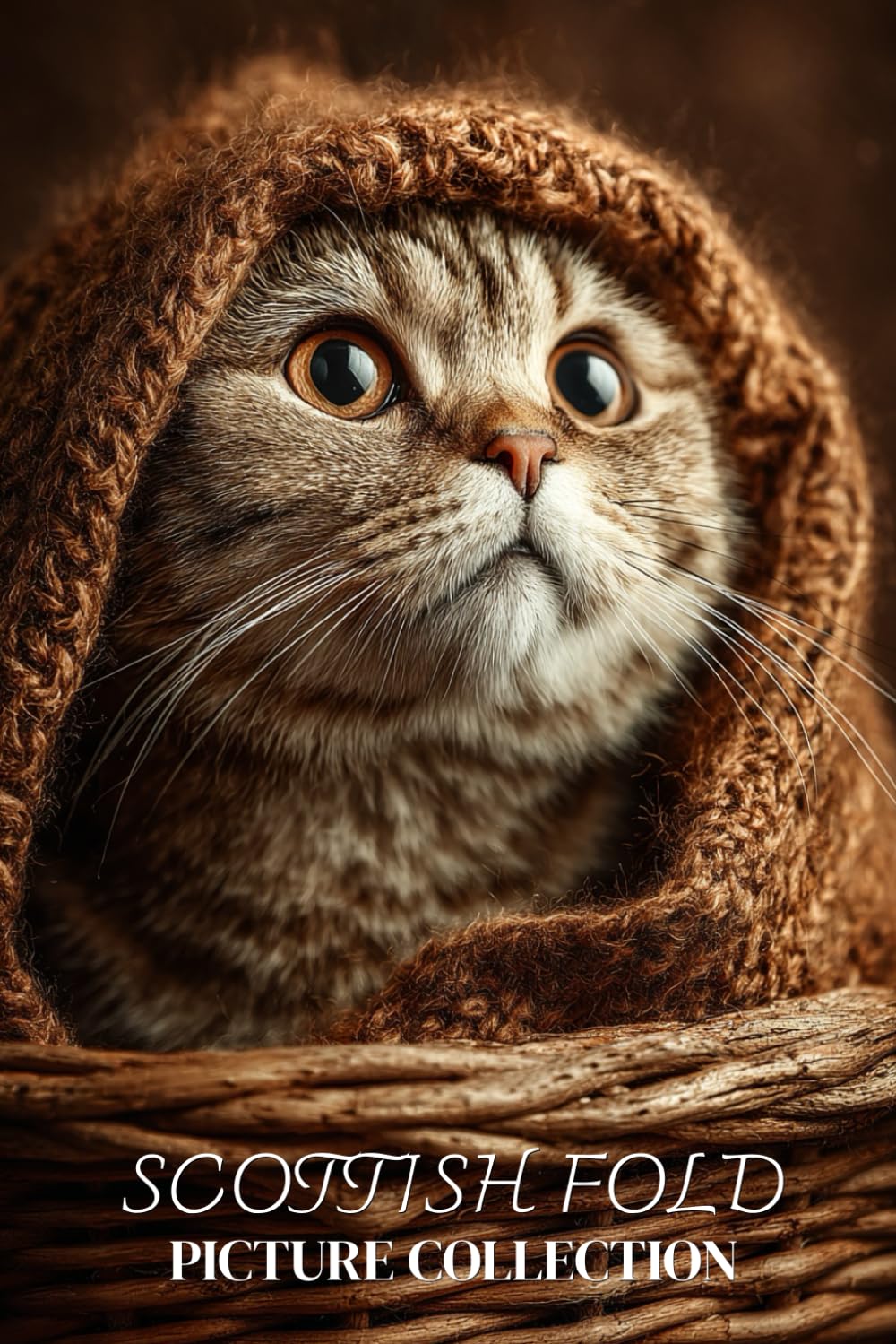 Scottish Fold Cat Photo Collection: Adorable Full-Page Pictures of Scottish Fold Cats and Kittens for All Ages (Calming Pet Books)