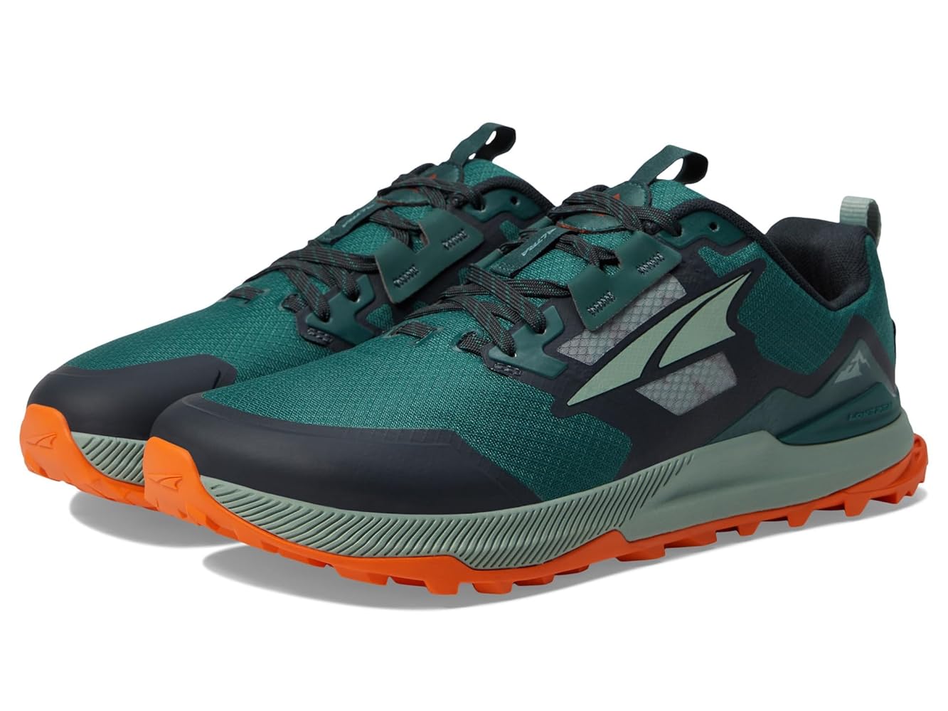 【新品未使用】アルトラ　ローンピーク6 ブラック／グリーン Amazon | Altra Footwear Lone Peak 6, ネイビー/ライトブルー