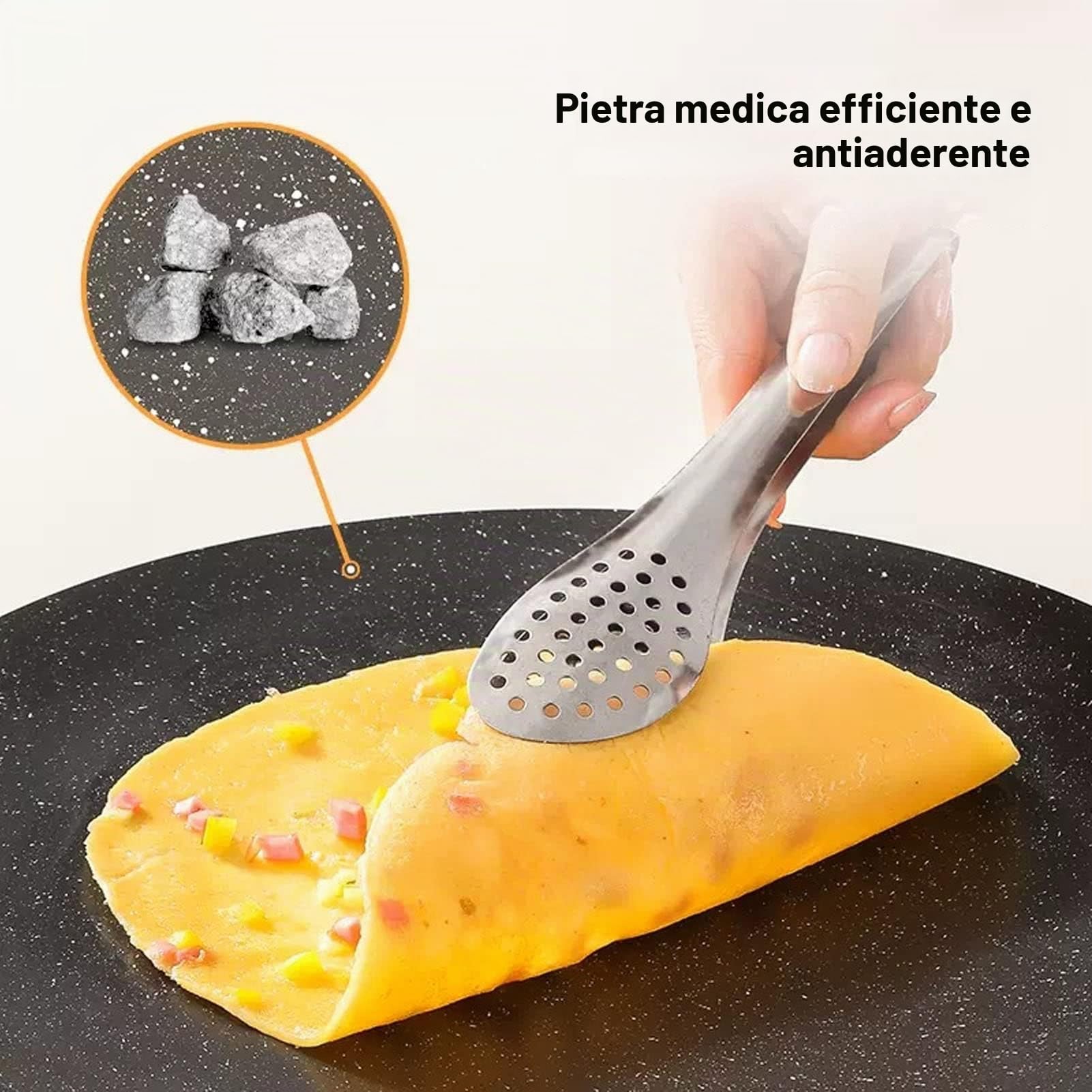 BORDSTRACT Padella per barbecue per fornelli a gas, piastre elettriche, griglie interne o esterne, piastra coreana rotonda, padella con rivestimento antiaderente (universale 30 cm)