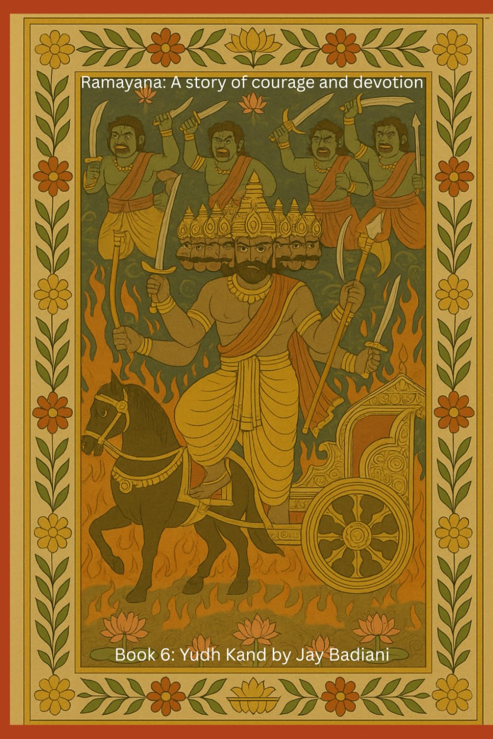 Ramayana: Yudh Kand: The Battle for Dharma: An Illustrated Ramayana Book for Kids | Rama and Ravana, the Great War in Lanka, and the Return Celebrated ... Picture Book: the Epic of Rama and Sita)