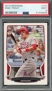 Mike Trout Baseball Card - Graded Mint