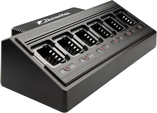 Arrowmax AK6R0031-120-V3 Cargador de banco rápido para Kenwood KNB-45 KNB-45L KNB-45Li TK-3212M TK-3300UP TK-3301E