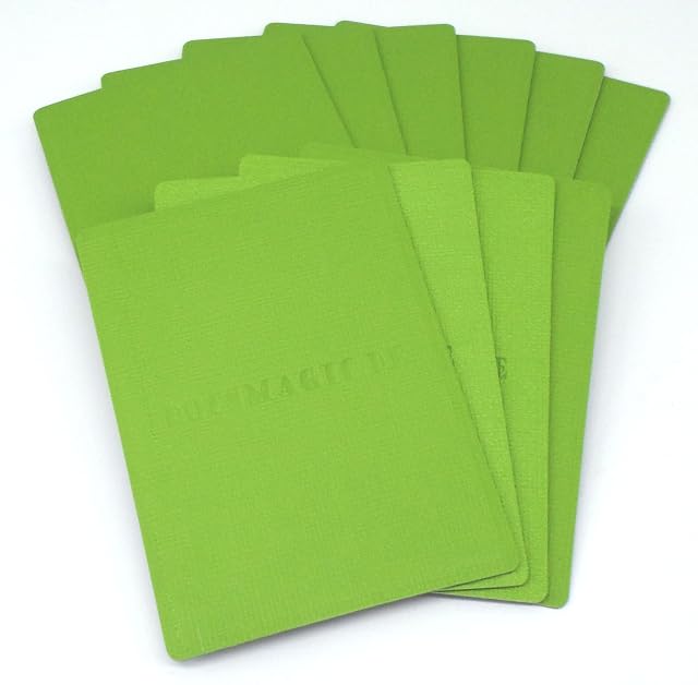 docsmagic.de 10 Premium Deck Divider for Storage Flip Tray Box Light Green