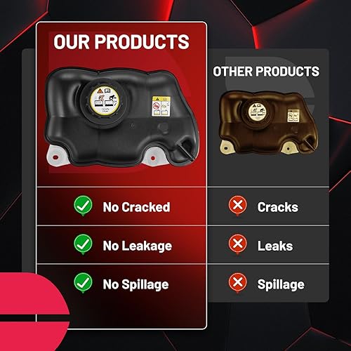 Vista 33 de BDFHYK Tanque de desbordamiento de depósito de expansión de refrigerante del motor compatible con Transit-150 Transit-250 Transit-350 HD 2015-2019