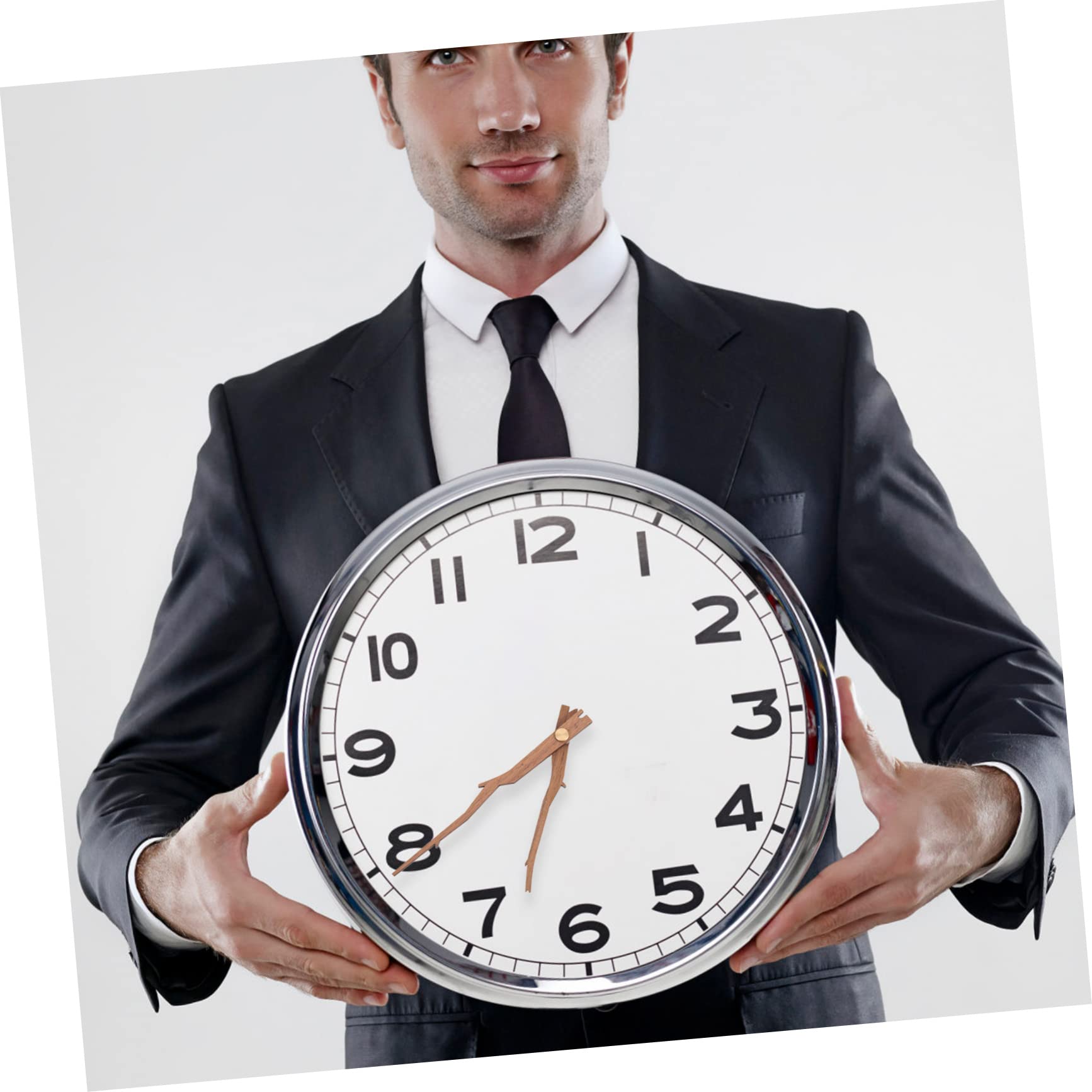 Gadpiparty 25sätze Teiliges Holz Uhrzeiger Für DIY Wanduhr Robuste Langlebige Holzzeiger Mit Kupferhülsen Idealer Ersatz Für Defekte Uhrzeiger Einfache Installation Für Uhren