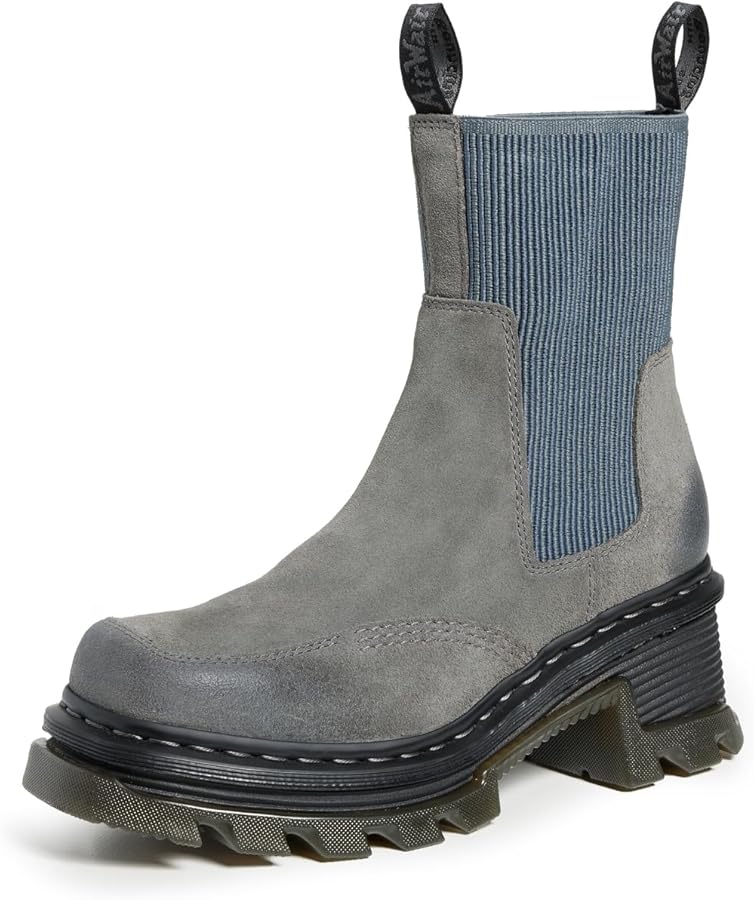 Amazon.com: Dr. Martens Women's Corran Chelsea Boots, Gunmetal