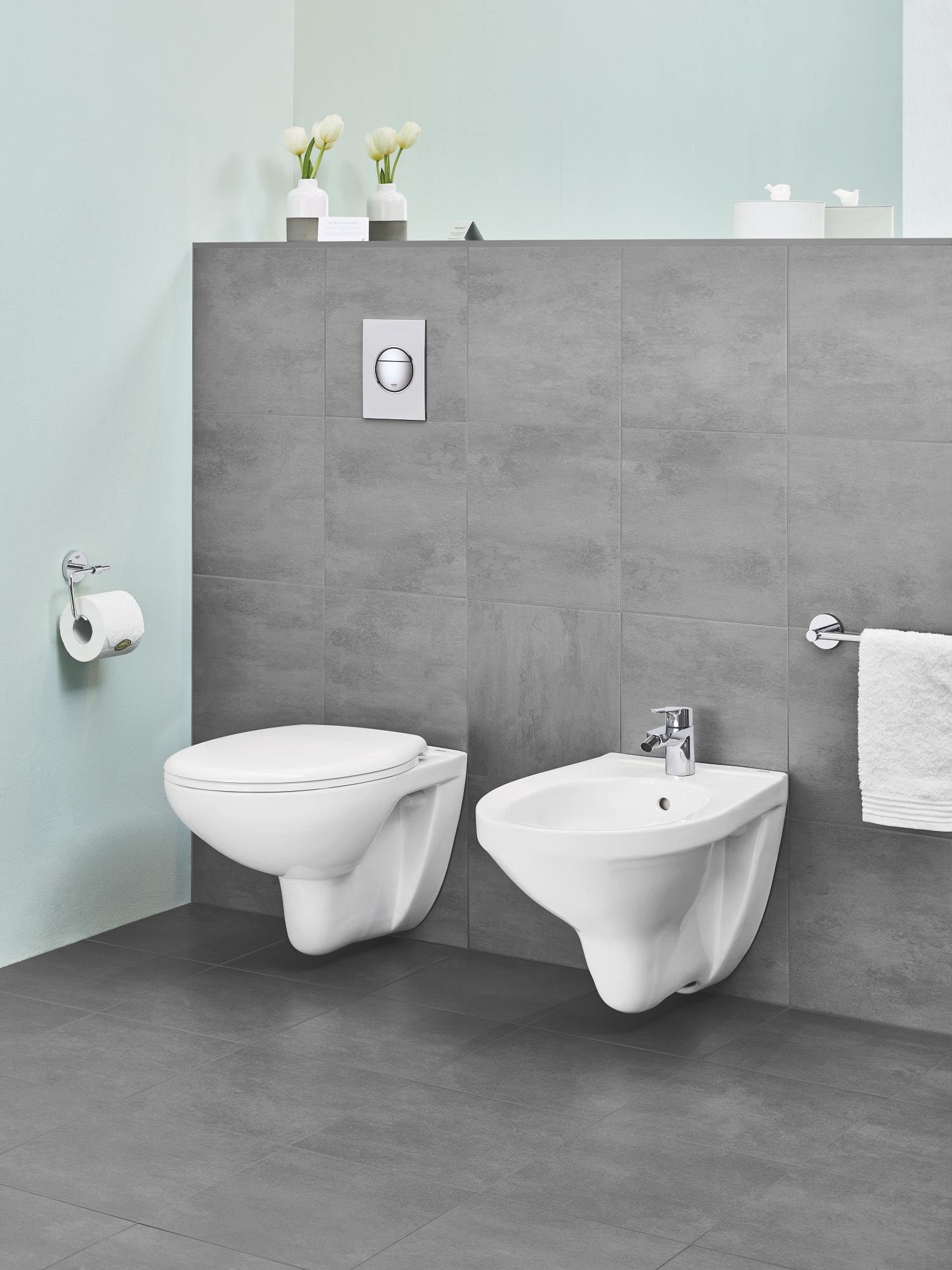 GROHE BauEdge Miscelatore Monocomando per Bidet Cromo 23331000