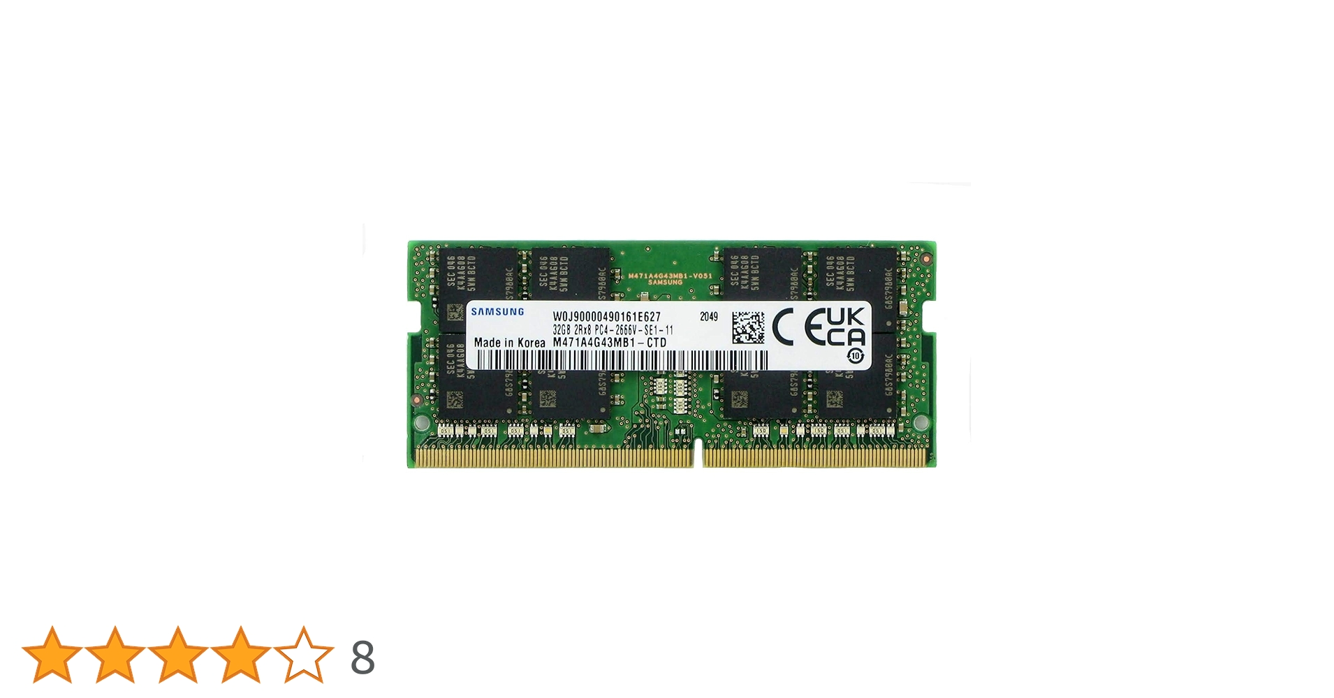 Amazon.co.jp: Samsung 32GB DDR4 PC4-21300、2666MHZ 260ピン SODIMM