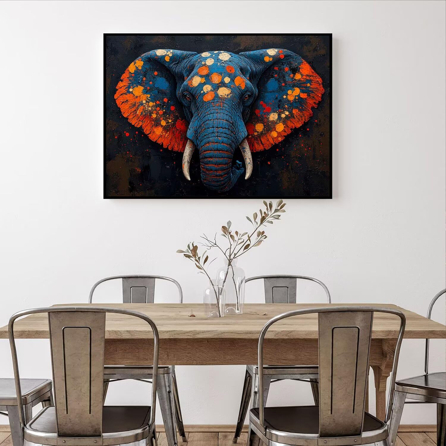 Puzzle 6000 Pezzi Elefanti Puzzle Classici per Gioco Familiare, n-88 | Impossibile Puzzles, Intrattenimento Creativo, Rilassamento e Intelligence, Regalo per Amore e Amico, Home Decor, astratto