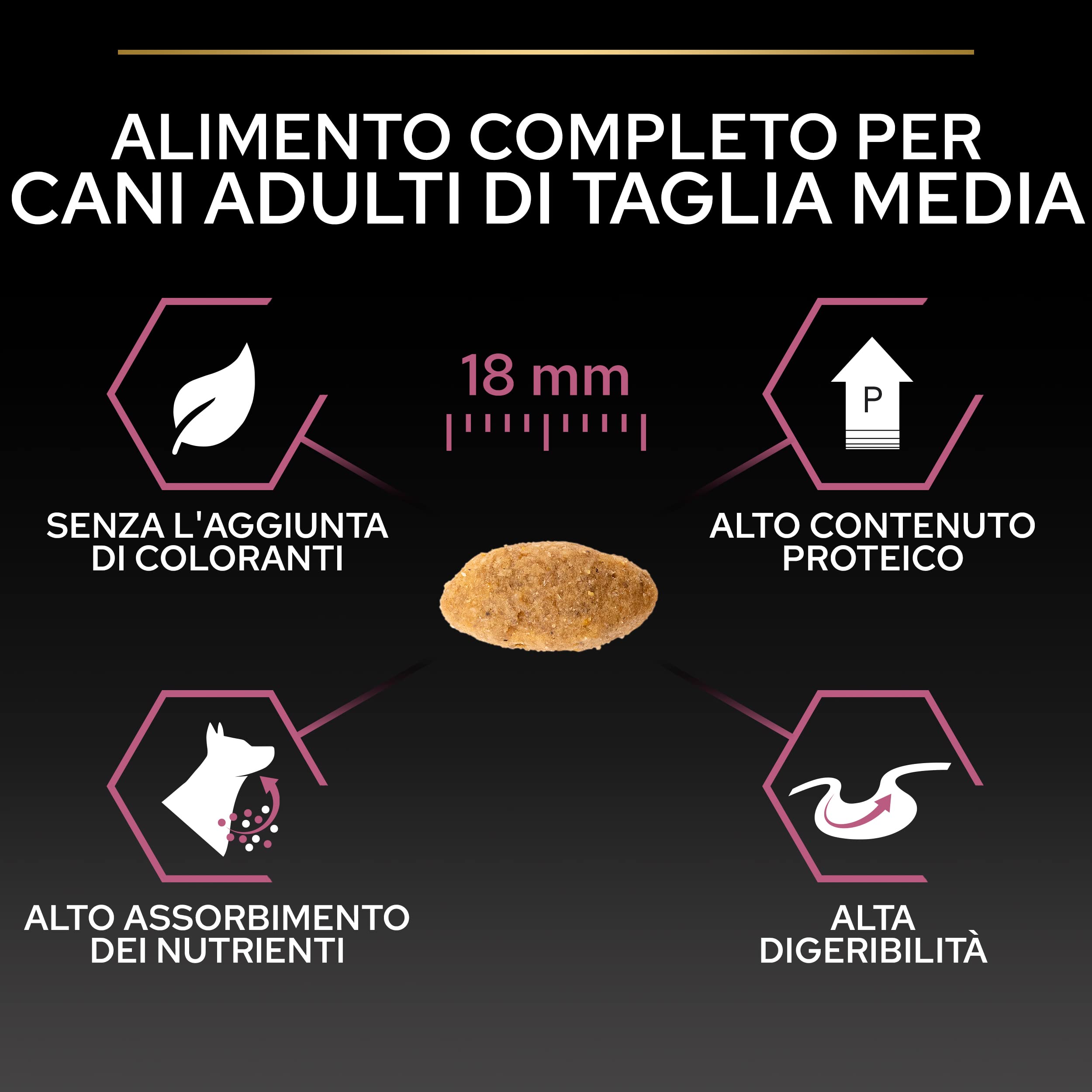 Purina Pro Plan Chien Adulte Moyen à Peau Sensible avec Optiderma Saumon 3 kg