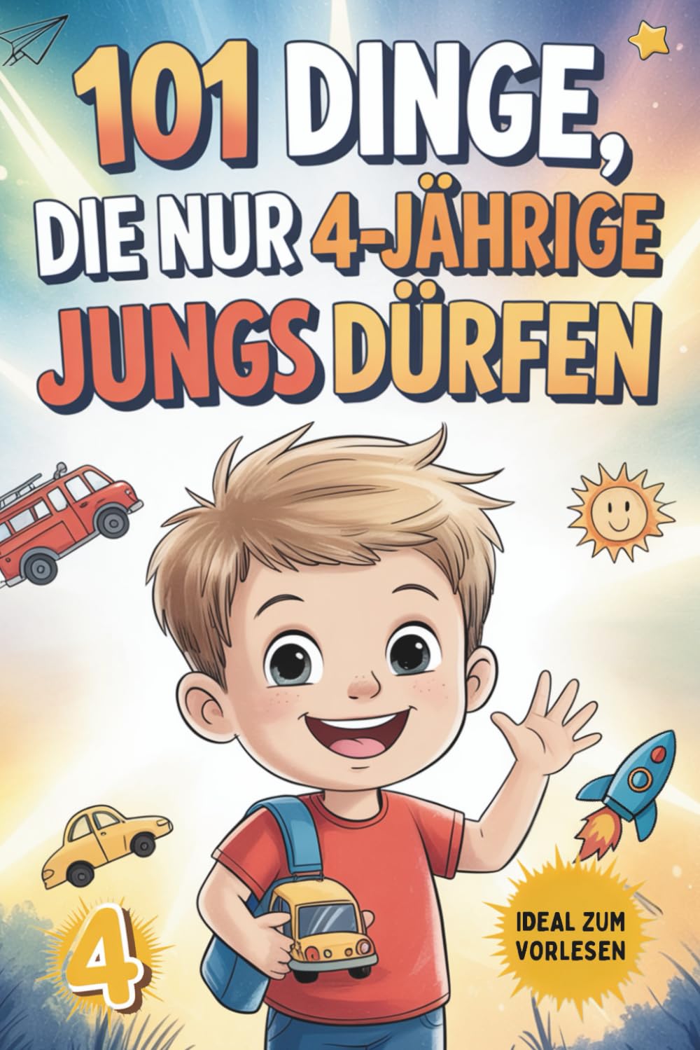101 Dinge, die nur 4-jährige Jungs dürfen: Das besondere Geschenk zum 4. Geburtstag oder einfach so – voller Freude, Fantasie und fröhlicher Gedanken