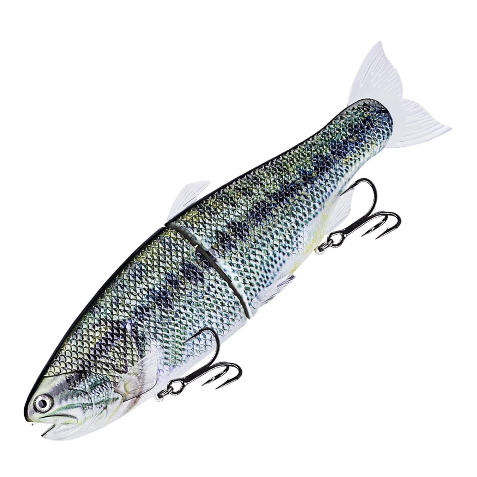 Leurre de pêche coulant for Petite Truite Arc-en-Ciel, appât Artificiel Dur et Silencieux, 21 cm, 125 g