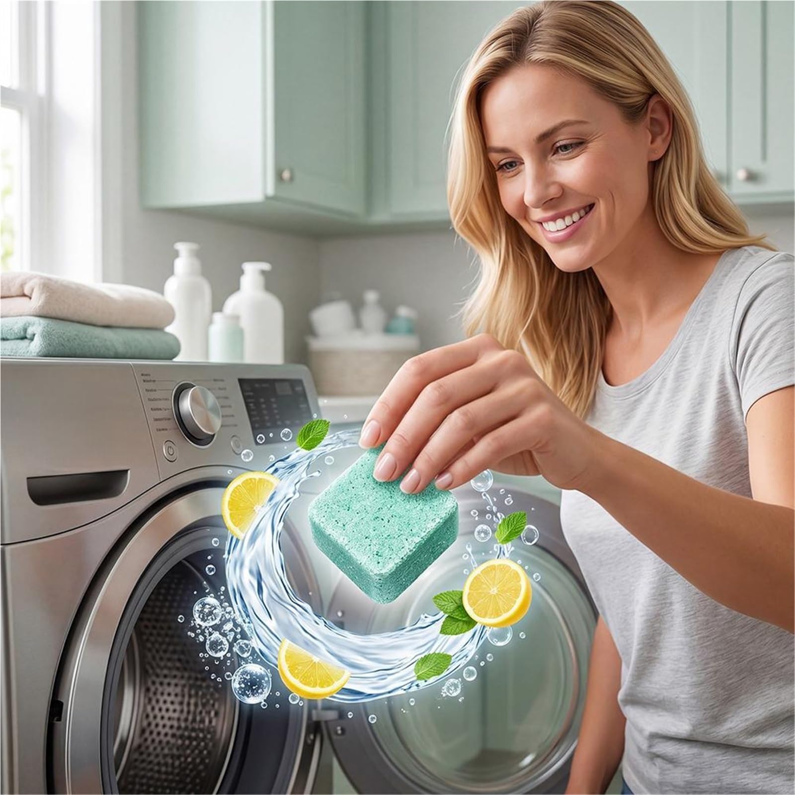washing machine cleaner tablets Waschmaschinenreiniger-Tabletten entfernen Tierhaare effizient(5Packs)