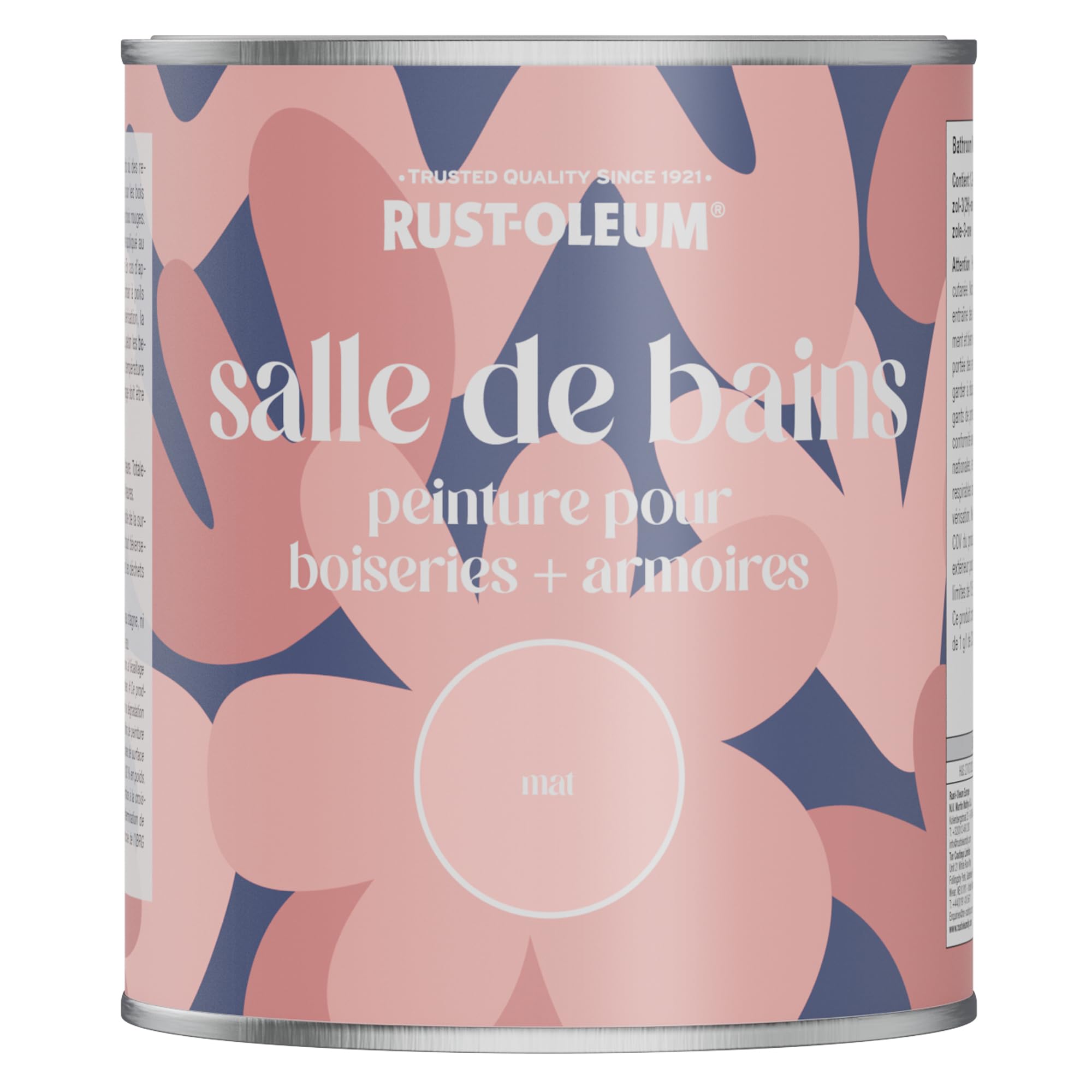 Rust-Oleum Peinture Verte Résistante à l'humidité pour Meubles de Salle de Bains, Finition Mate - Aloé Vera 750ml