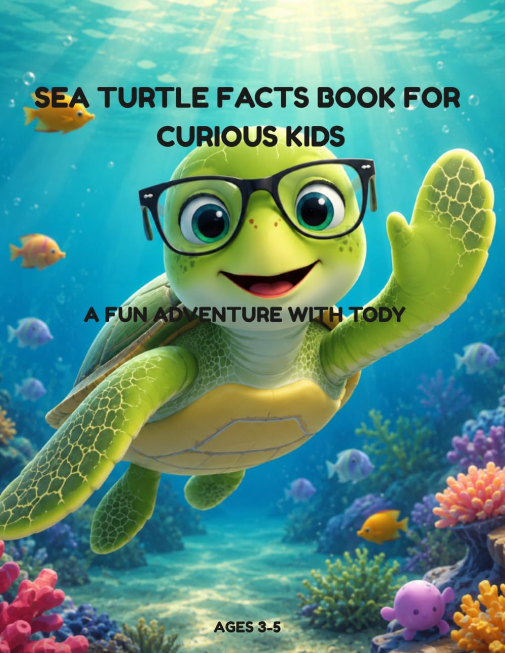SEA TURTLE FACTS BOOK FOR CURIOUS KIDS AGES 3–5: A FUN OCEAN ADVENTURE WITH TODY THE SEA TURTLE.: DISCOVERING AMAZING FACTS ABOUT SEA TURTLE FOR YOUNG ... kids about undersea creatures ages 3-5.)