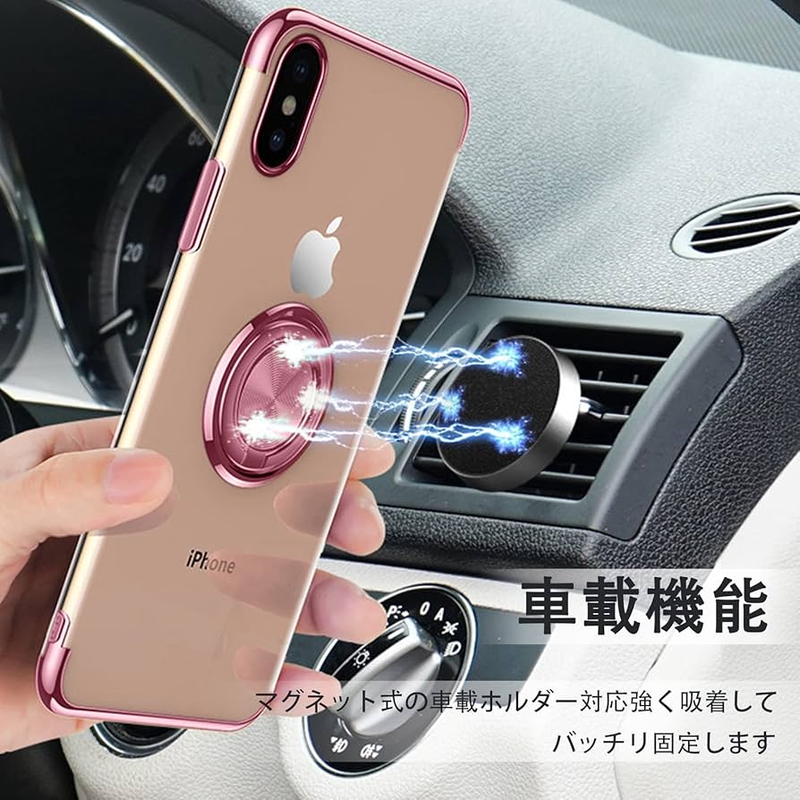 iPhone 11 Pro Max ケース リング付き TPUバンパー ピンク ZENIX DESIGN TECH ワンコイン iPhone14Pro ケース リング