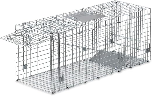 Amazon Ottostyle Jp 動物用捕獲器 アニマルトラップ 踏み板式 Lサイズ 野良猫 迷子猫 小動物 保護 実獣被害 コンパクト収納 ハクビシン アライグマ 動物用捕獲器