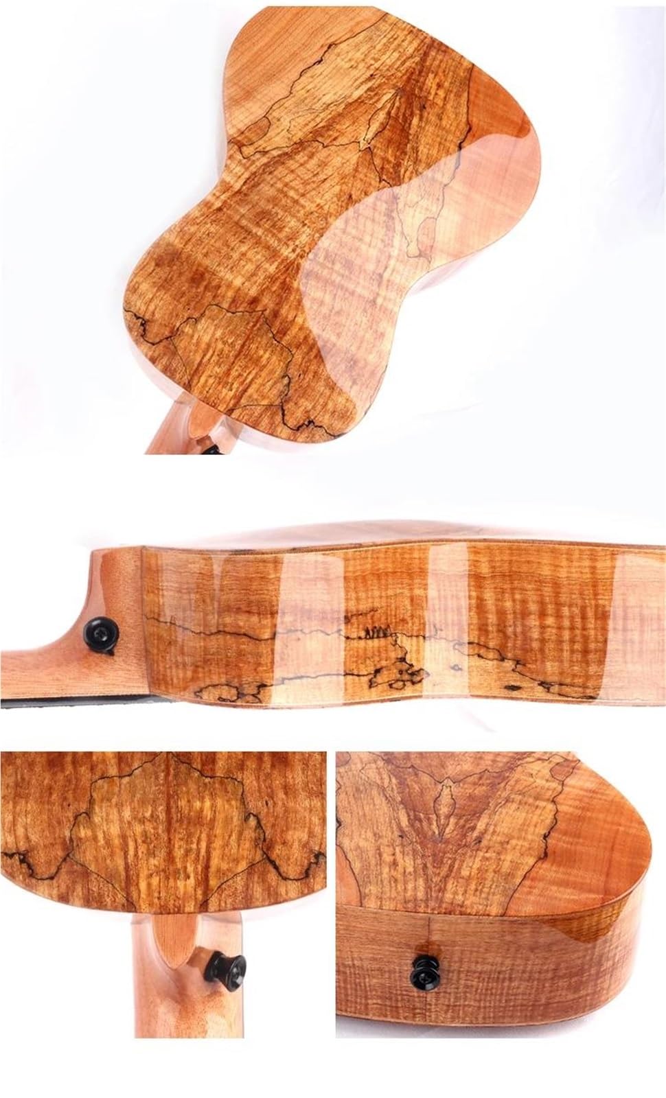 Profesjonalne Ukulele Alto 8 Tenorowe Ukulele Z Drewna Klonowego