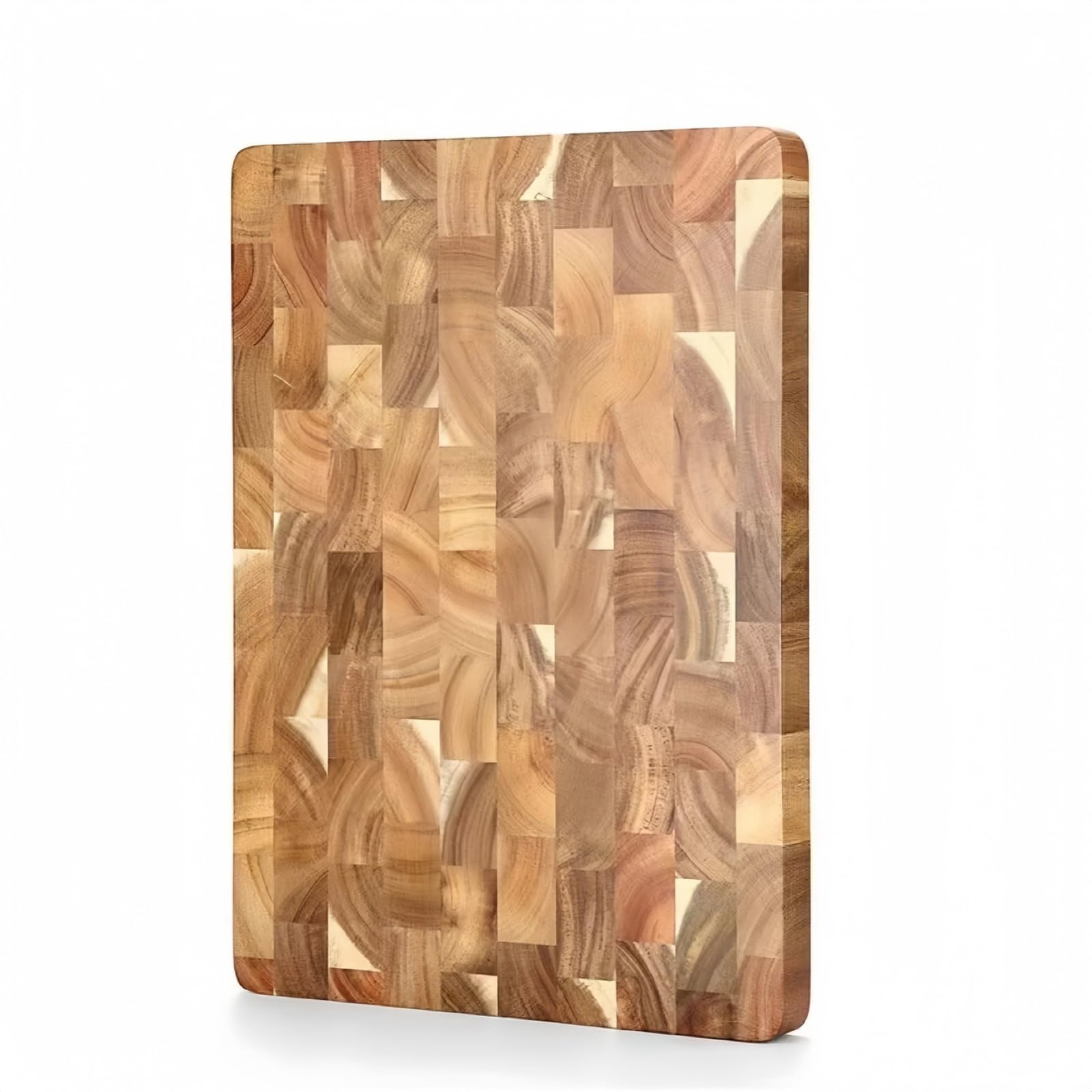 di legno, Tagliere in legno for carne e verdure marrone 34x24x2,5cm