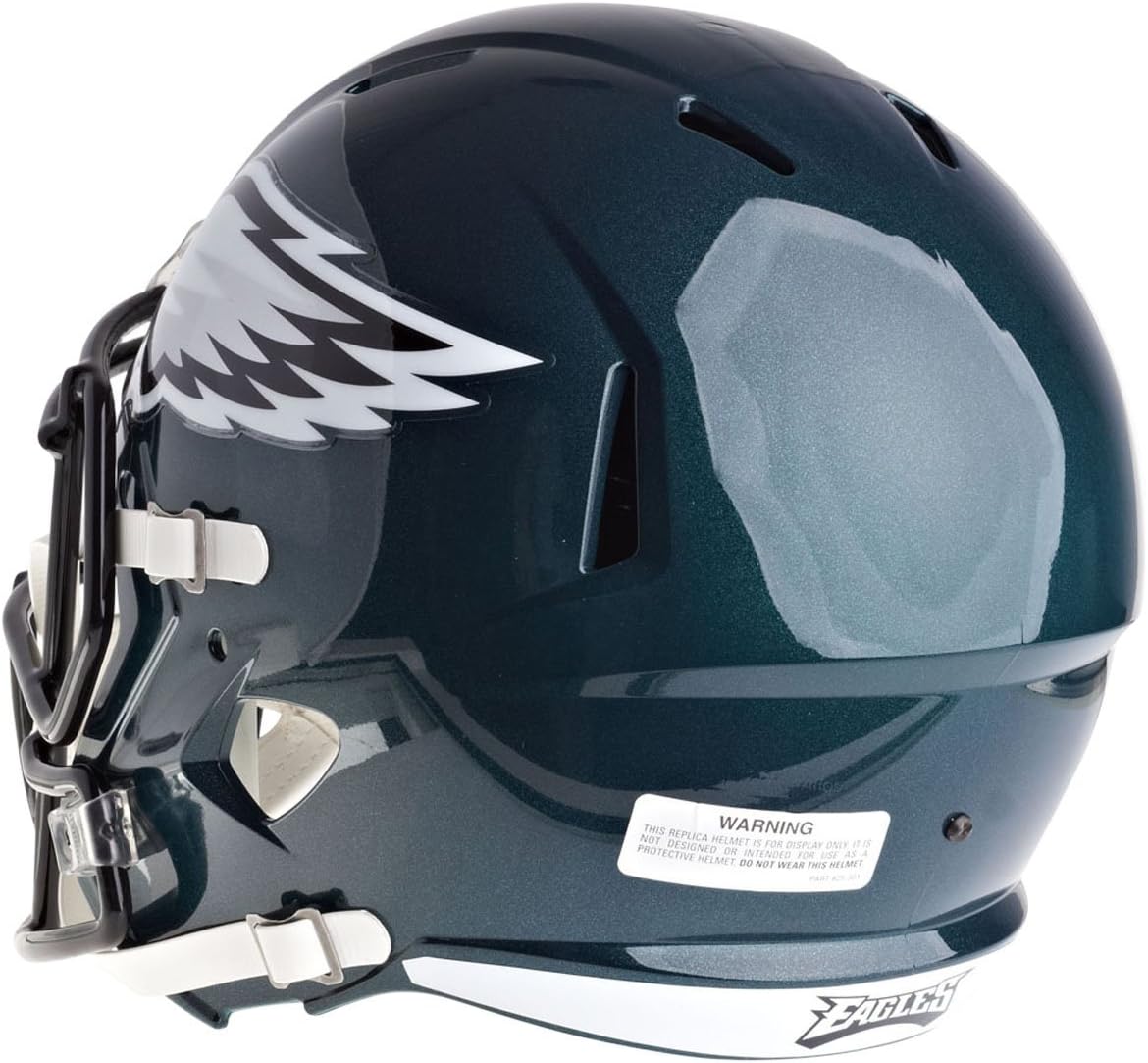 Riddell NFL Phildelphis Eagles Full Size Speed Replica Football Helmet : Sports & Outdoors
