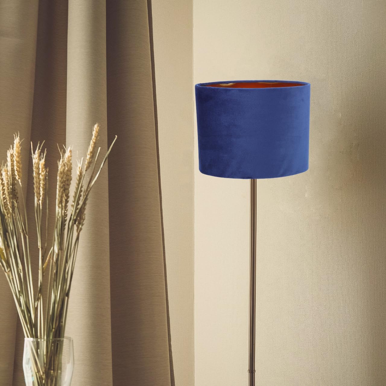 Hemobllo Practical Oval Lampshade 9.05X7.08X4.72 Inch Fabric Lamp Cover Simple Installation for Table Floor Bedside Lamps Multipurpose Light Shade