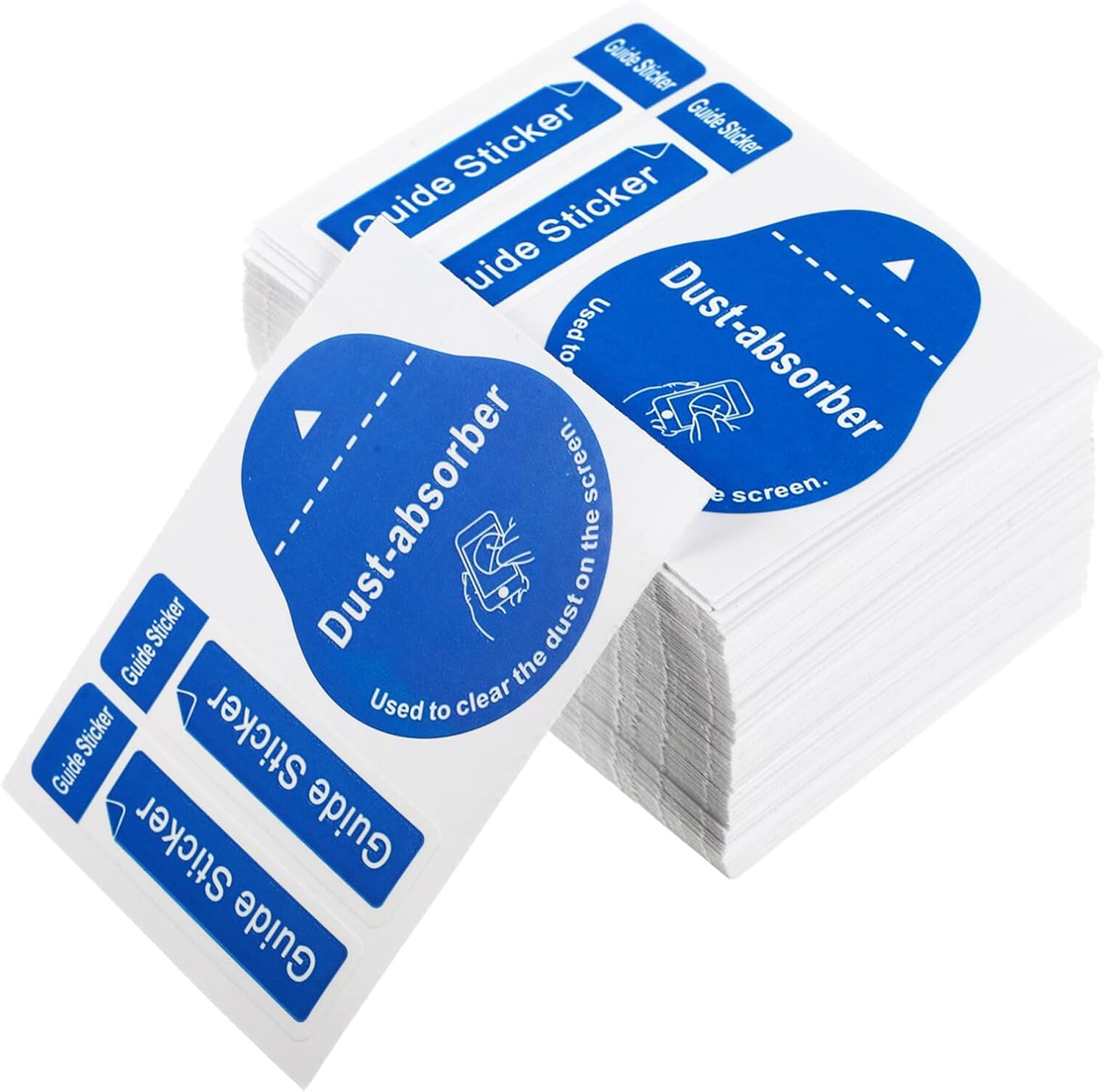 UKCOCO 200pcs Film Dust Removal Sticker Computer Stickers