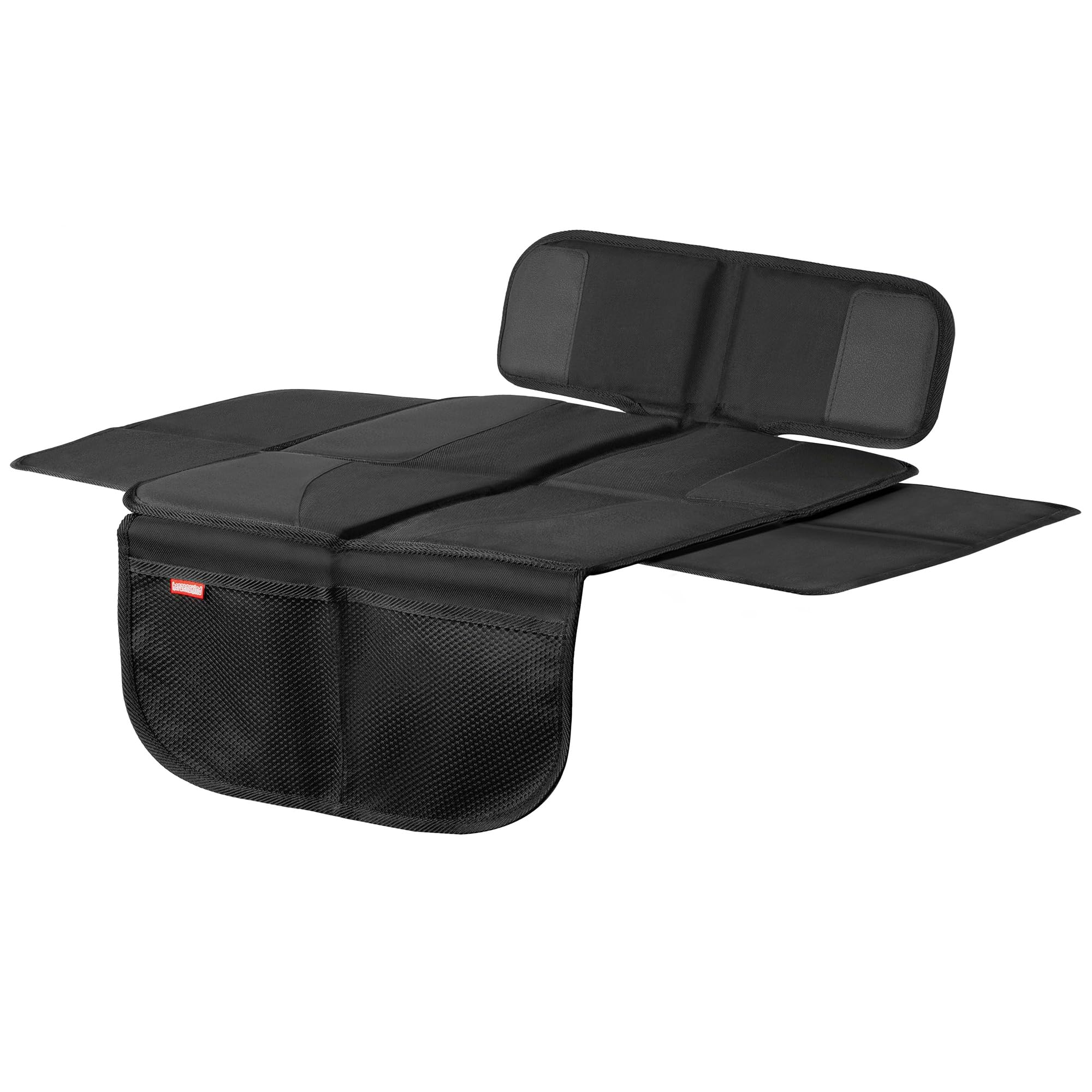 HerzensKind Premium Kindersitzunterlage, der Beste Schutz für Ihre Autositze, universeller Autositzschoner für Textil- und Ledersitze, ISOfix geeigneter Sitzschoner für alle Kindersitze (S (1-Pack))