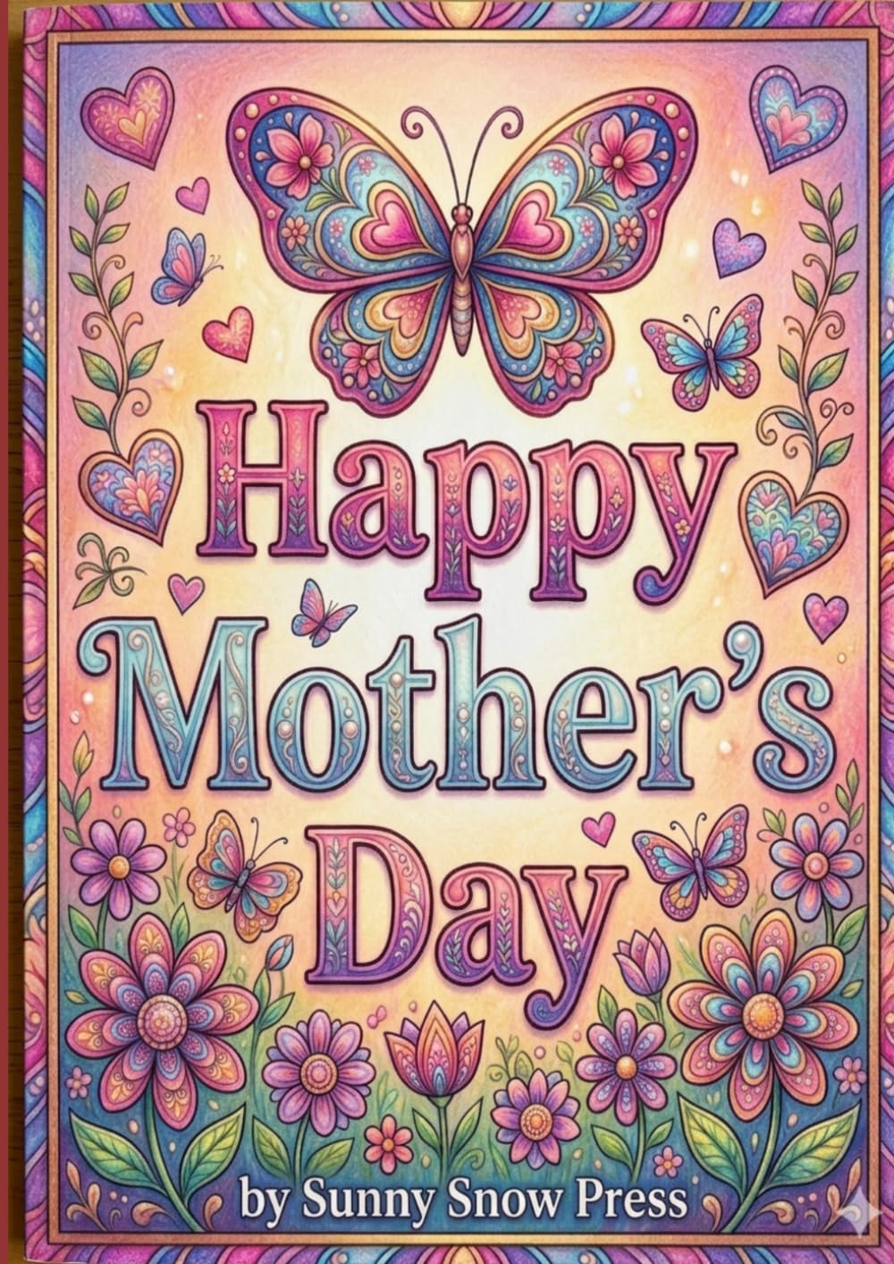 Happy Mothers Day Coloring Book: Bold and Simple Coloring Pages for Preschoolers – A Heartwarming Way for Little Ones to Say Happy Mother's Day