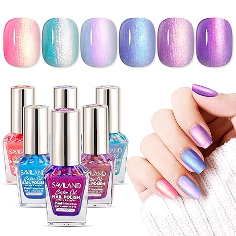 💖Summer Nail Colors 2025: Ombre Nail Polish Set ✨