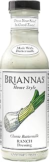 BRIANNAS Classic Buttermilk Ranch Dressing, 12 oz
